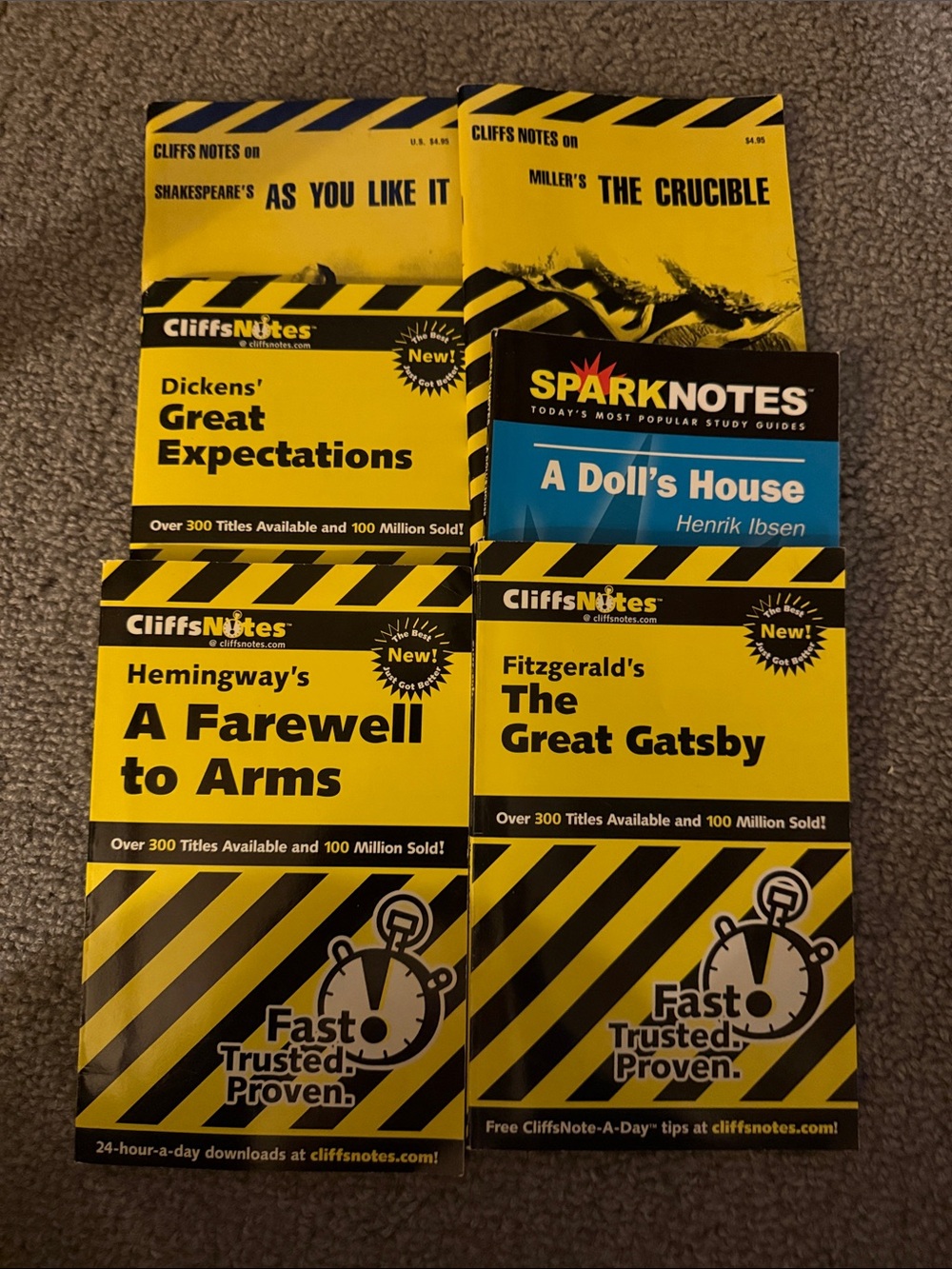 Cliff Notes and Sparknotes for the classics.
